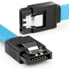 deleyCON 60 cm SATA 3 Kabel Nylon 6 Gbit/s Datenkabel SATA Produktbild-Vorschau 2