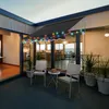 Faziango Klemmmarkise mit LED 300x120cm Balkonmarkise, Produktbild-Vorschau 7
