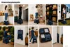 Klapphocker, Tritthocker Navy Blue Faltbar H 22cm bis 150KG Produktbild-Vorschau 3