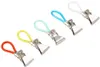 A set of five clips with colored loops on a white background. Anteprima dell’immagine prodotto