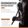Rückenbürste, Silikon lange Griff Rückenbürste zum Peeling, Produktbild-Vorschau 2