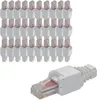 PremiumX 30x CAT 6 Netzwerkstecker CAT6 CAT5e RJ45 Produktbild-Vorschau 2