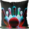 VOID Bowling Pins Kugel Kissenbezug Kissenhülle sofa couch Produktbild-Vorschau 1