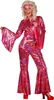 A woman wearing a disco costume. Produktbild-Vorschau