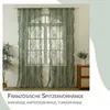 2 Stück Französische Spitzenvorhänge Vintage Vorhänge Produktbild-Vorschau 4