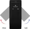 Homelody Wasserhahn Bad Wasserfall Badarmaturen Schwarz Produktbild-Vorschau 3