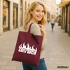 Huuraa Jutebeutel Grill Queen Flammen 10 Liter Burgundy Produktbild-Vorschau 2