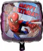 Spiderman Ballon carré Joyeux anniversaire Voir les images du produit 3