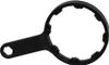 A black plastic filter wrench is shown against a white background. Produktbild-Vorschau