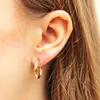 Fascination by Ellen K. Ohrringe 333/- Gold 1,8cm gelb ohne Produktbild-Vorschau 3