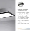 Just Light Plafonnier LED "Flat" noir, 24 W, CCT changement Voir les images du produit 6