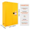 Armoire de sécurité VEVOR pour liquides inflammables, 45 Voir les images du produit 3