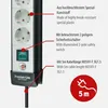 Brennenstuhl -Line Steckdosenleiste 8-fach schwarz/lichgrau Produktbild-Vorschau 20