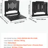 SucceBuy Siège de douche pliable à fixation murale (assise Voir les images du produit 7