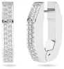 SWAROVSKI Uni Kreolen Dextera Achteckform Weiß DEXTERA Produktbild-Vorschau 3