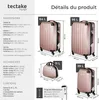 Set de valises rigides Cleo 4 pièces avec pèse-valise - or Voir les images du produit 6