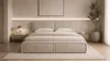 MOEBLO Polsterbett Bett 04 – Doppelbett mit Cord Bezug, Produktbild-Vorschau 1