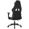 Chaise de jeu Noir et gris Similicuir Voir les images du produit 5
