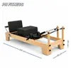 PH Fitness Pilates Reformer – Professionelles Holz Produktbild-Vorschau 3