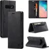 Galaxy S10 Plus Brieftasche Hülle, Retro Kunstledertasche Produktbild-Vorschau 1