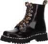 2 Go Fashion  Damenschuhe Schnürstiefel Schwarz Freizeit, Produktbild-Vorschau 8