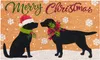 BRUBAKER Kerstmat voor de deur - Honden kerstthema - Mat Productafbeelding-voorbeeld 8