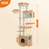 PAWZ Road 190 Kratzbaum mit Futterplatz Produktbild-Vorschau 2