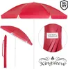 Kingsleeve Parasol inclinable rouge réglable et hydrofuge Voir les images du produit 3