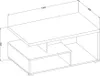 Wohnzimmer Set 4-teilig in beige mit anthrazit, SELCE-83 Produktbild-Vorschau 12