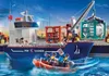 PLAYMOBIL City Action 70769 Grande nave portacontainer con Anteprima dell’immagine prodotto 5