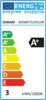 An energy efficiency label for a light bulb. Produktbild-Vorschau