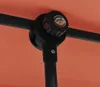 vidaXL Parasol avec mât en aluminium 2x1,5 m Terracota Voir les images du produit 14