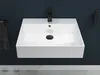 Aqua Bagno Keramik Waschtisch Waschbecken hochwertig Produktbild-Vorschau 4