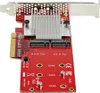 StarTech.com PEX8M2E2, PCIe, M.2, PCI 3.0, Červená, 3336103 Náhled obrázku produktu 5