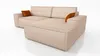 Ecksofa TOR mit Schlaffunktion. Farbe: Toffee. Produktbild-Vorschau 9