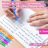 Löschbare Gelstift Set, Radierbare Stifte mit 0,7 mm Produktbild-Vorschau 4