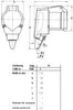 Mennekes 16A3P 6H230V Winkel 1438 -Kupplung TA IP44* Produktbild-Vorschau 5