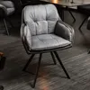 riess-ambiente Drehbarer Design Stuhl MR. LOUNGER anthrazit Produktbild-Vorschau 1