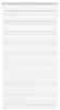 vidaXL Doppelrollo Weiß 85x100 cm Stoffbreite 80,9 cm Produktbild-Vorschau 8