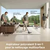 Dreame H14 Dual, Stabstaubsauger, Beutellos, Schwarz, 0,35 Produktbild-Vorschau 2