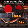 Tischtennisschläger Set, Ping Pong, Tischtennisbälle, Produktbild-Vorschau 3
