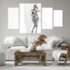 Bild auf Leinwand - Leinwandbild - 4 Teile - Nacktheit Frau Produktbild-Vorschau 6