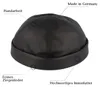 Bullani Dockercap aus echtem Leder, braun, Gr. 63 Produktbild-Vorschau 2