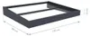 Metalowy daszek Westmann Moda B antracyt 80x120x14 cm Podgląd zdjęcia produktu 5