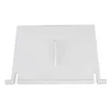 A white plastic skimmer weir door flap with a central support. Produktbild-Vorschau
