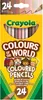 Crayola - Couleurs du monde 24 crayons Voir les images du produit 1