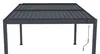 Pergola bioklimatyczna G21 Austin 4x3 m, antracytowa Podgląd zdjęcia produktu 4