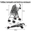 Kompakter Haustier-Kinderwagen für kleine Hunde und Produktbild-Vorschau 7