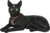 Liegende Katze mit Halbmond & Mond Halsband 29cm Produktbild-Vorschau 1