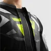 Rebelhorn Inferno Motorrad Lederjacke, schwarz/weiß/gelb, Produktbild-Vorschau 7